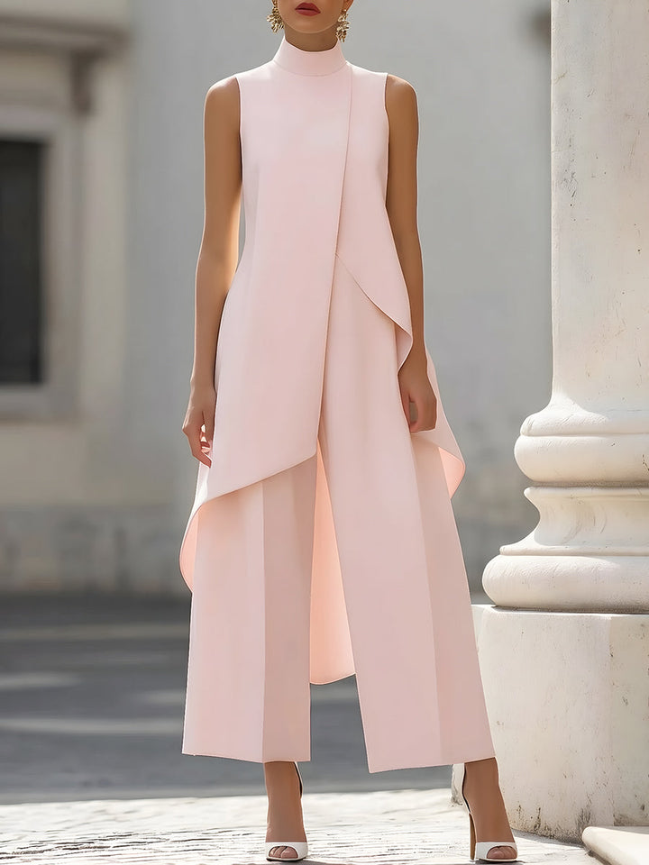 Martina | High-Neck Two-Piece Trouser Set