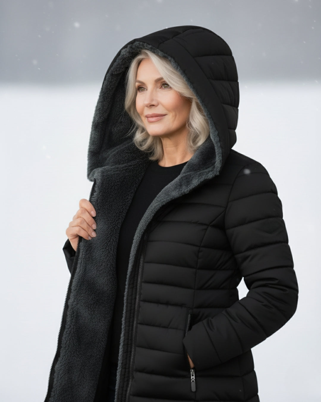 Donna I Padded Winter Jacket with Hood