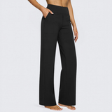 WHITNEYT - Comfortable High-Waist Wide Leg Pants