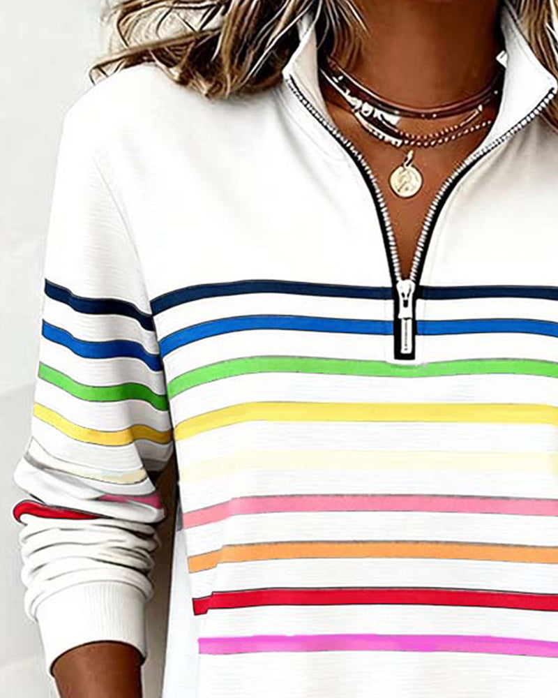 MARIE | Casual sweater offering comfort and colorful style for every day.