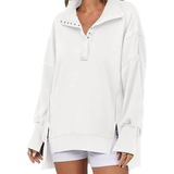 VERONT - Loose Fit High-Low Split Hem
