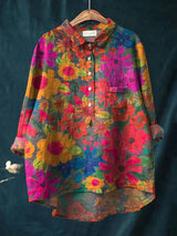 GIANNA™ - Plant Art Shirt
