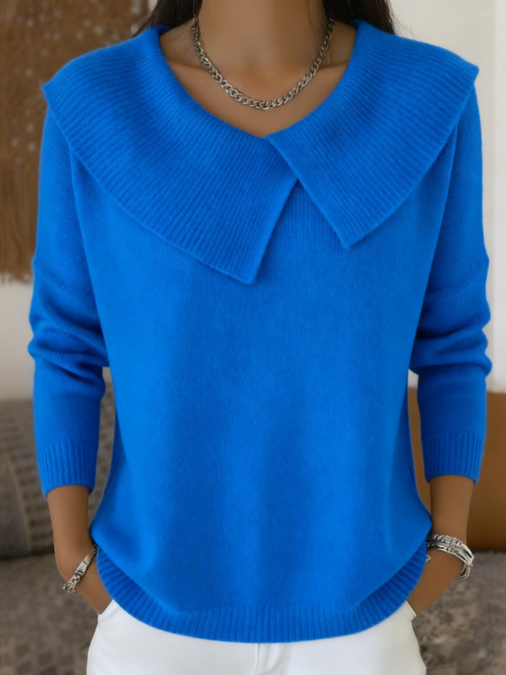 Lucia™ Cozy Soft Collar Sweater