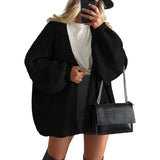 VERONIKAT - Oversized Fit Lantern Sleeve Autumn