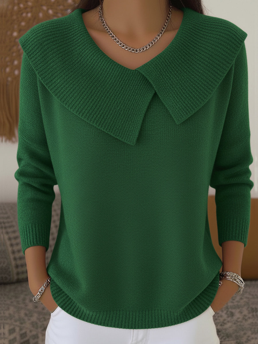 Lucia™ Cozy Soft Collar Sweater