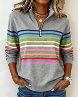 MARIE | Casual sweater offering comfort and colorful style for every day.