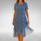 Vinna | Layered Midi Dress