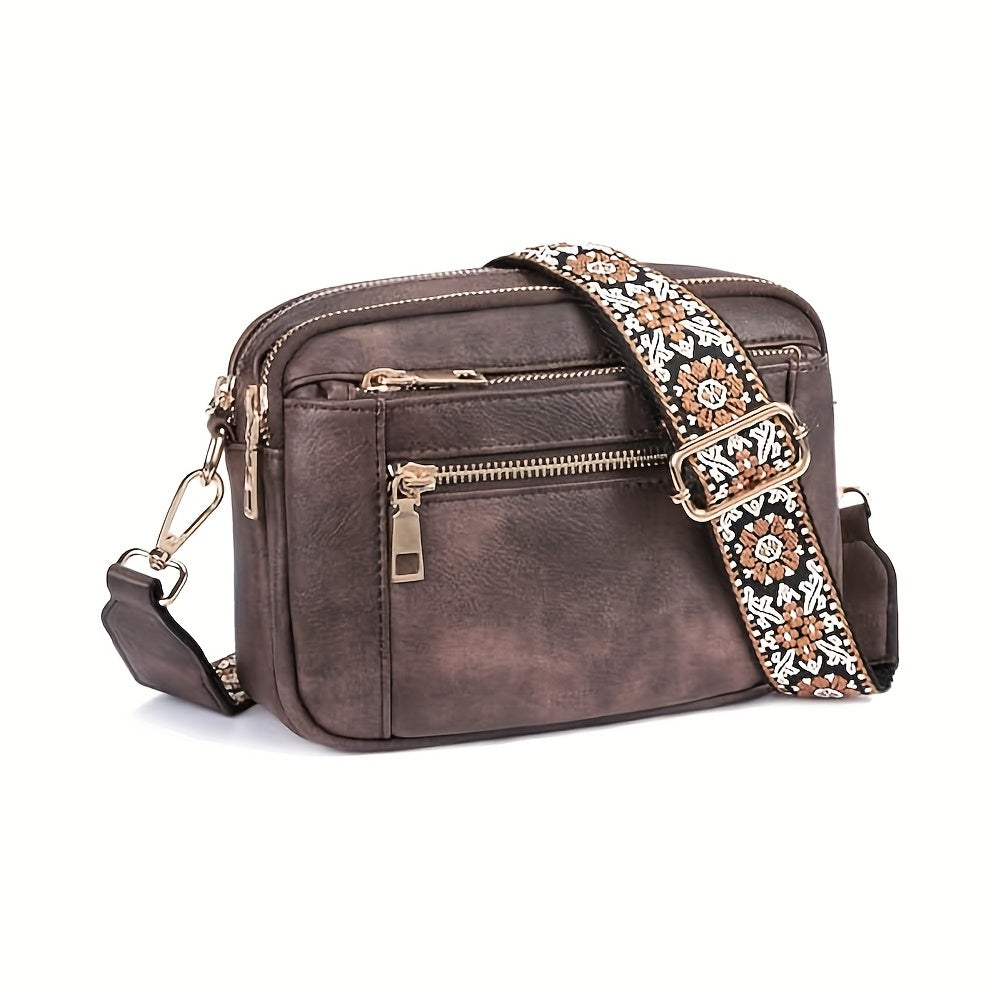 THEA | Multi-Zip Crossbody Bag