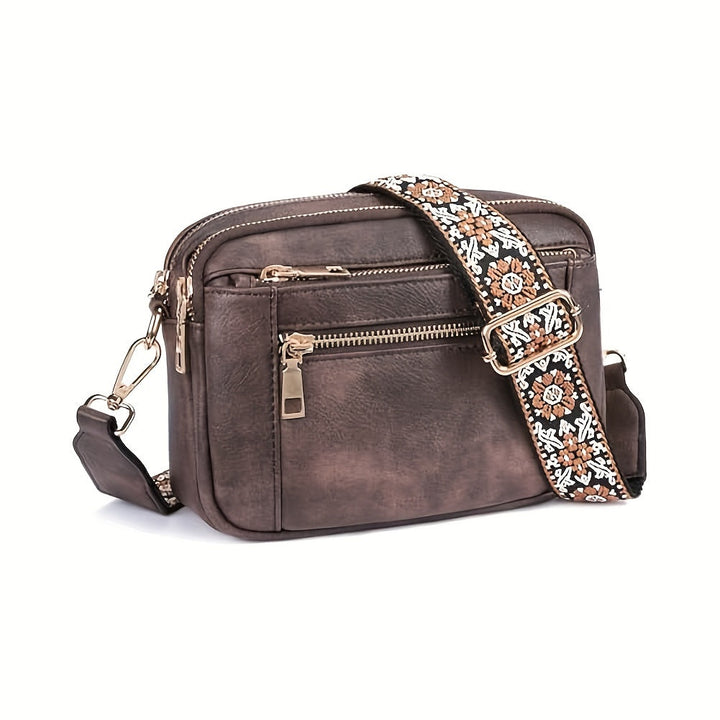 THEA | Multi-Zip Crossbody Bag