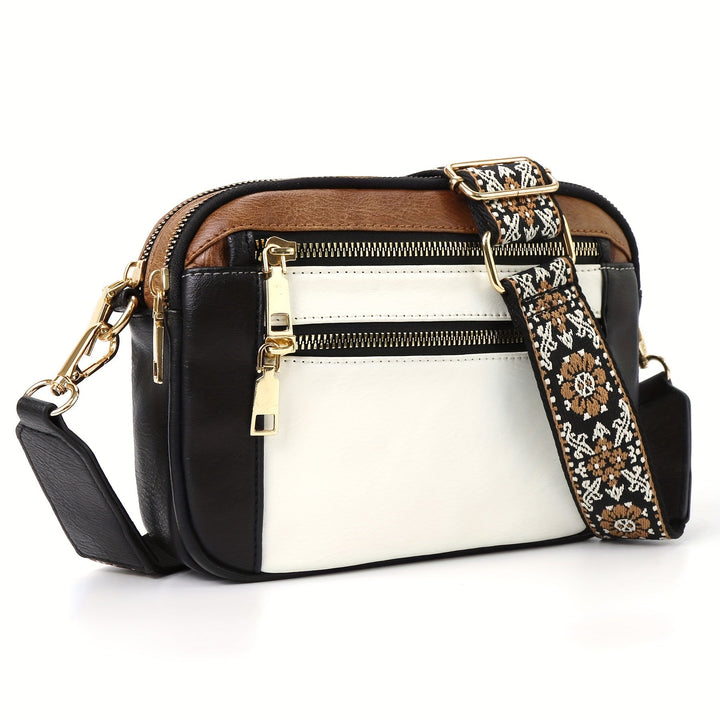 THEA | Multi-Zip Crossbody Bag
