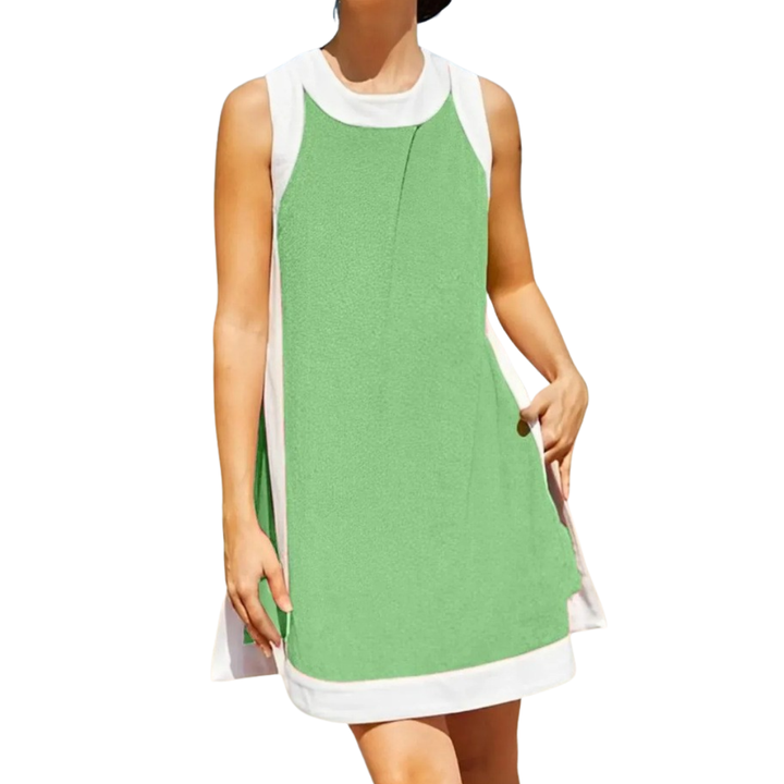 JOLINDA™ – Breezy Color Block Shorts Set