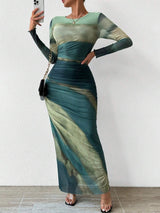 TORINAT - Comfy Printed Long Sleeve Round