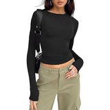 JIHYO™ - Casual Long Sleeve Round Neck Top