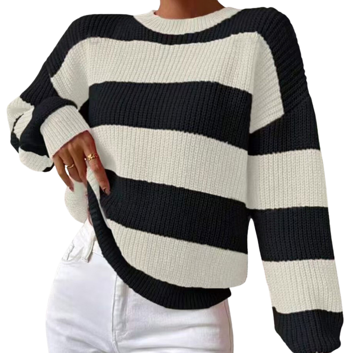 DEBBIE™ – Casual Loose-Fitting Long Sleeve Sweater
