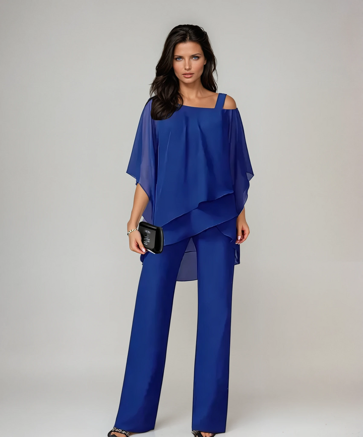 Mariella | Layered Off-Shoulder Two-Piece Set