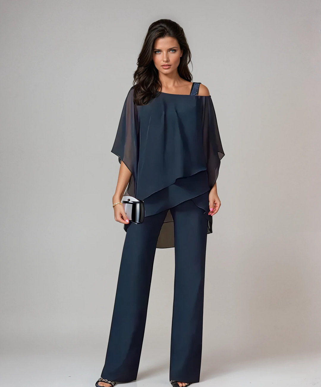 Mariella | Layered Off-Shoulder Two-Piece Set